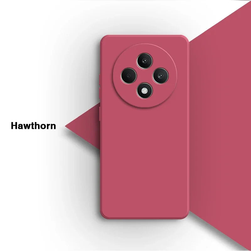 Phone Case for OPPO Reno 12 12F 12FS Reno12 Pro F FS 5G Global Shell Candy Liquid Silicone Soft High Qualtiy Original Back Cover