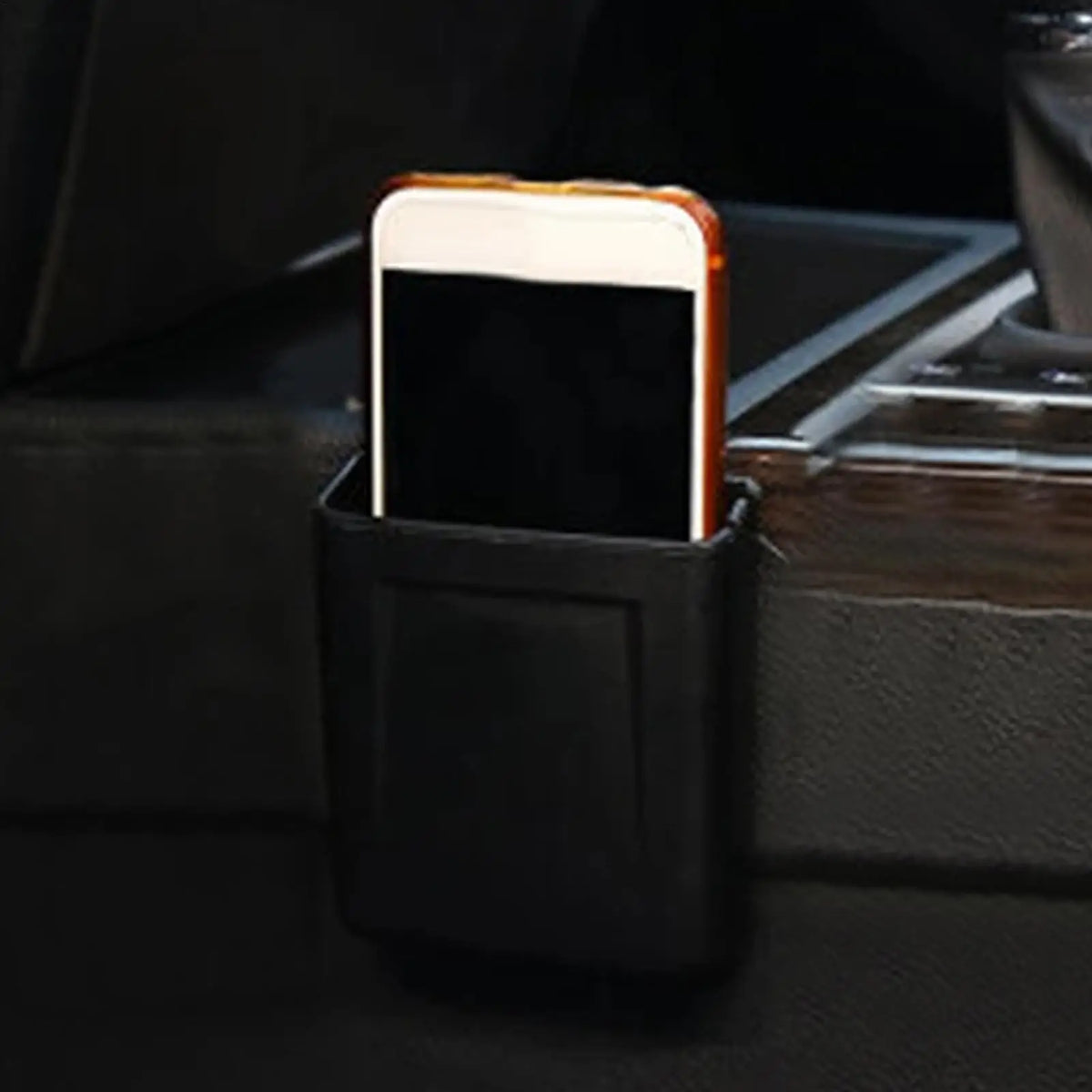 Car Cell Phone Gap Holder Portable Car Creative hanging Storage Box Creative hanging phone small items bag for Car house office
