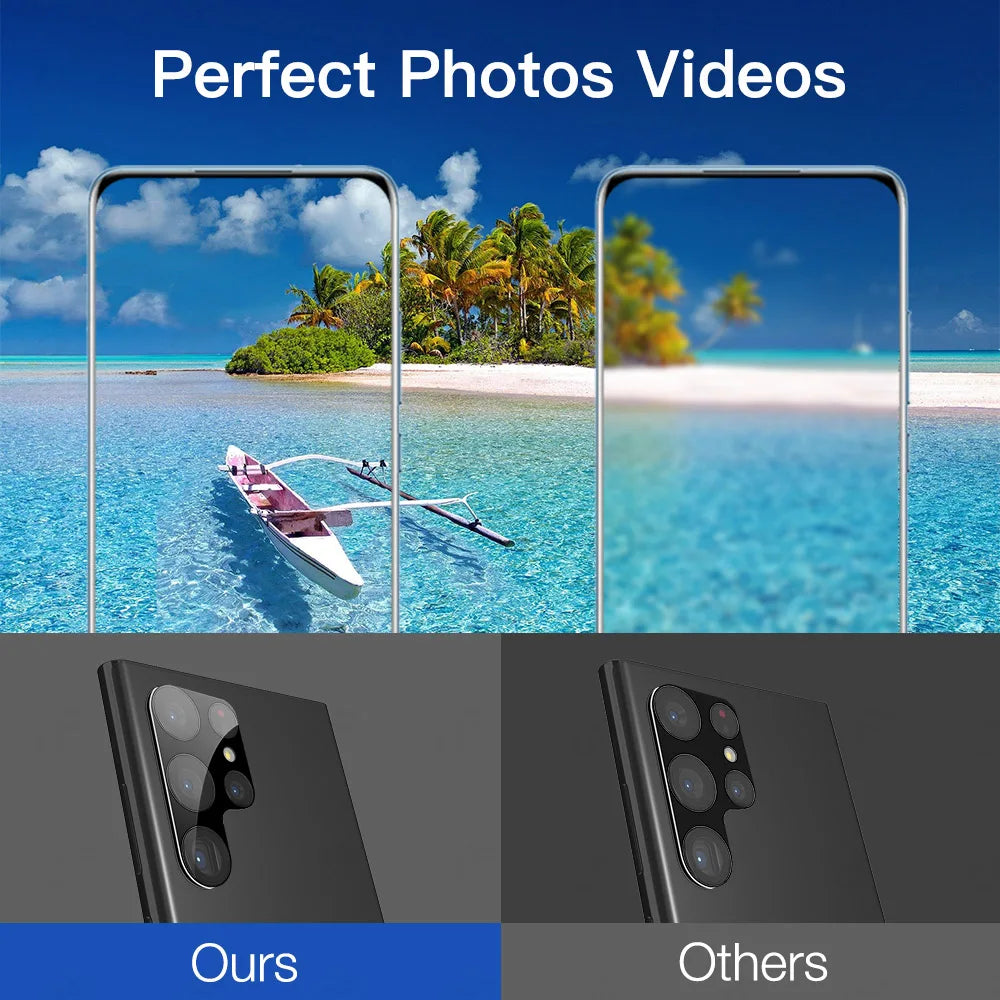 Camera Lens Protector for Samsung Galaxy S26 S25 S24 S23 S22 S21 Ultra Plus FE Back Camera Tempered Glass Protection Accessories
