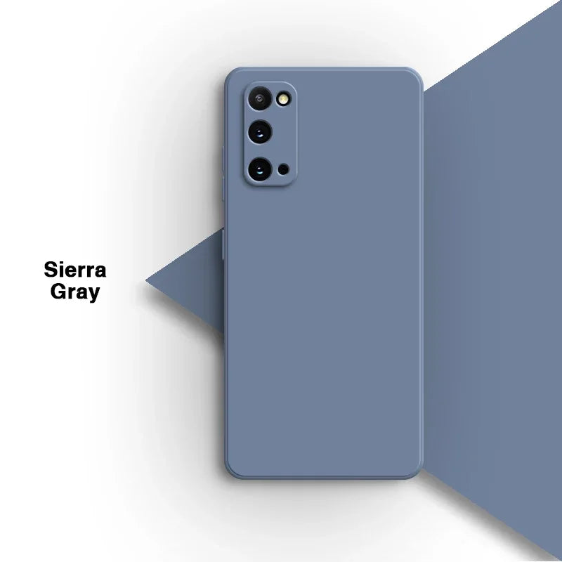 Original Phone Case for Samsung Galaxy S20 Plus Ultra FE S20+ S20Plus S20Ultra S20FE 5G Soft Liquid Silicone Back Cover Carcasas