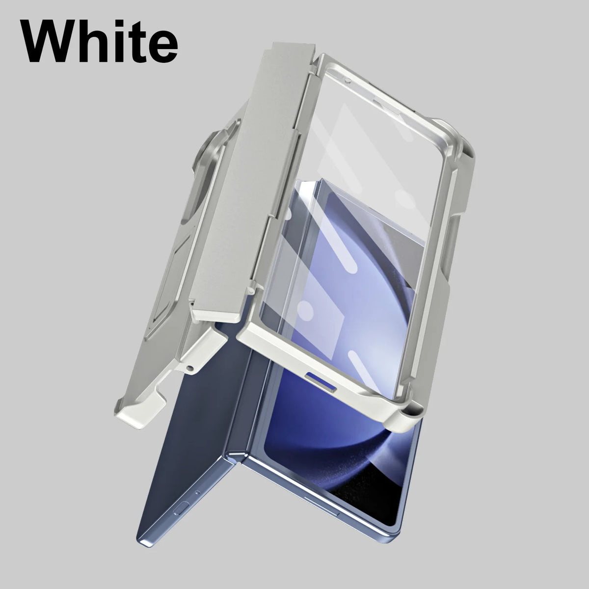 Suitable for Samsung Fold7/Fold6/Fold5/Fold4/Fold3 Stand, Stylus, Tempered Glass Full-Cover Protective Folding Phone Case