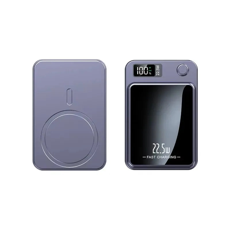 Magnetic Wireless Power Bank 50000mAh 22.5W Fast Charging External Battery Charger for Huawei Samsung iPhone PD 20W Powerbank