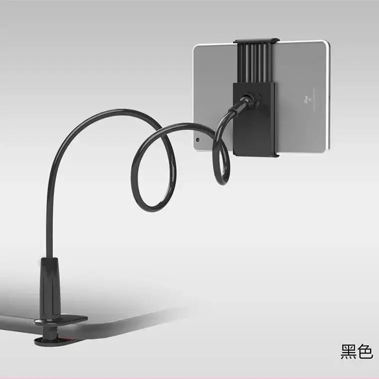 Gooseneck Tablet Holder With Flexible Arm 360 Clip Bed Support For 4 - 11 inches Phone Tablet Bracket For IPad Stand Accessories