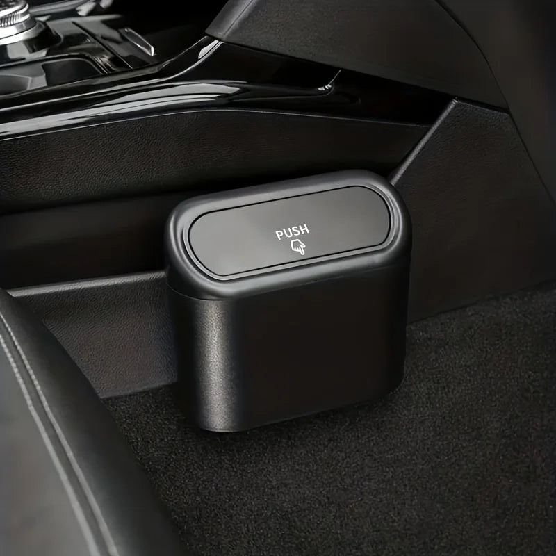 1pc Car Trash Can - Mini Garbage Bin and Organizer for Clean and Tidy Car Interiors
