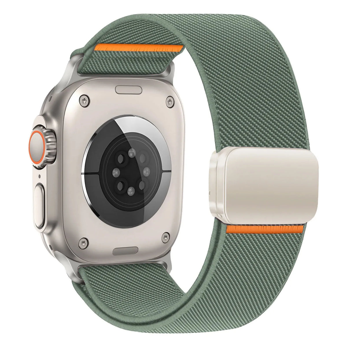 Nylon Strap for Apple Watch Band 49mm 46mm 42mm 45mmm 41mm 44mm 40mm Magnetic Bracelet Correa iWatch Ultra 11 10 9 8 7 6 5 SE 3