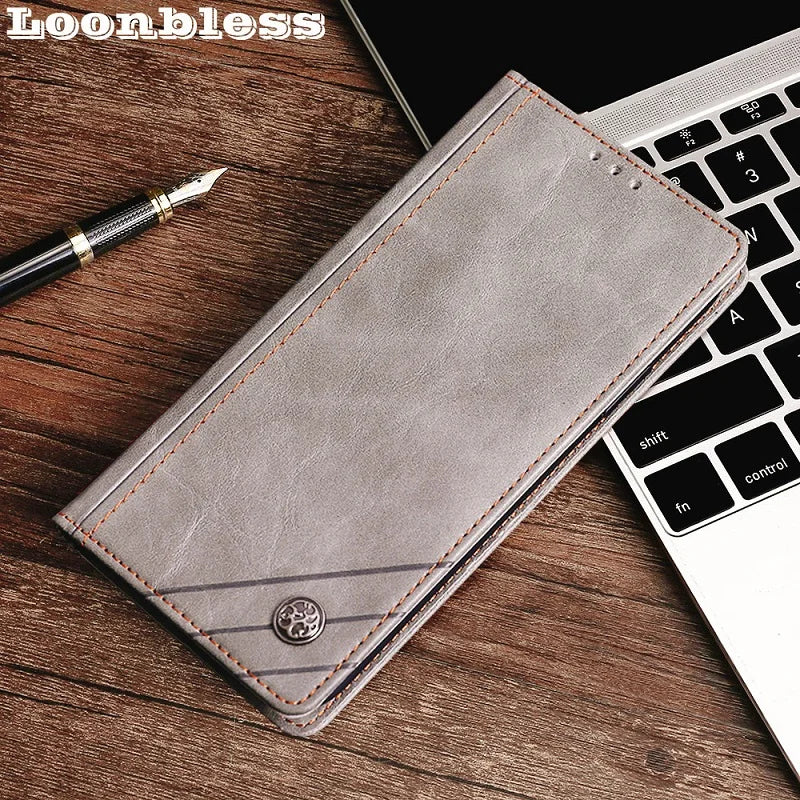 Flip Book Holster Case For Redmi 15 Phone Cover Leather Etui Redmi 15 Case Global Version Xiaomi Case Redmi 15 4G 5G Redmi15 Bag