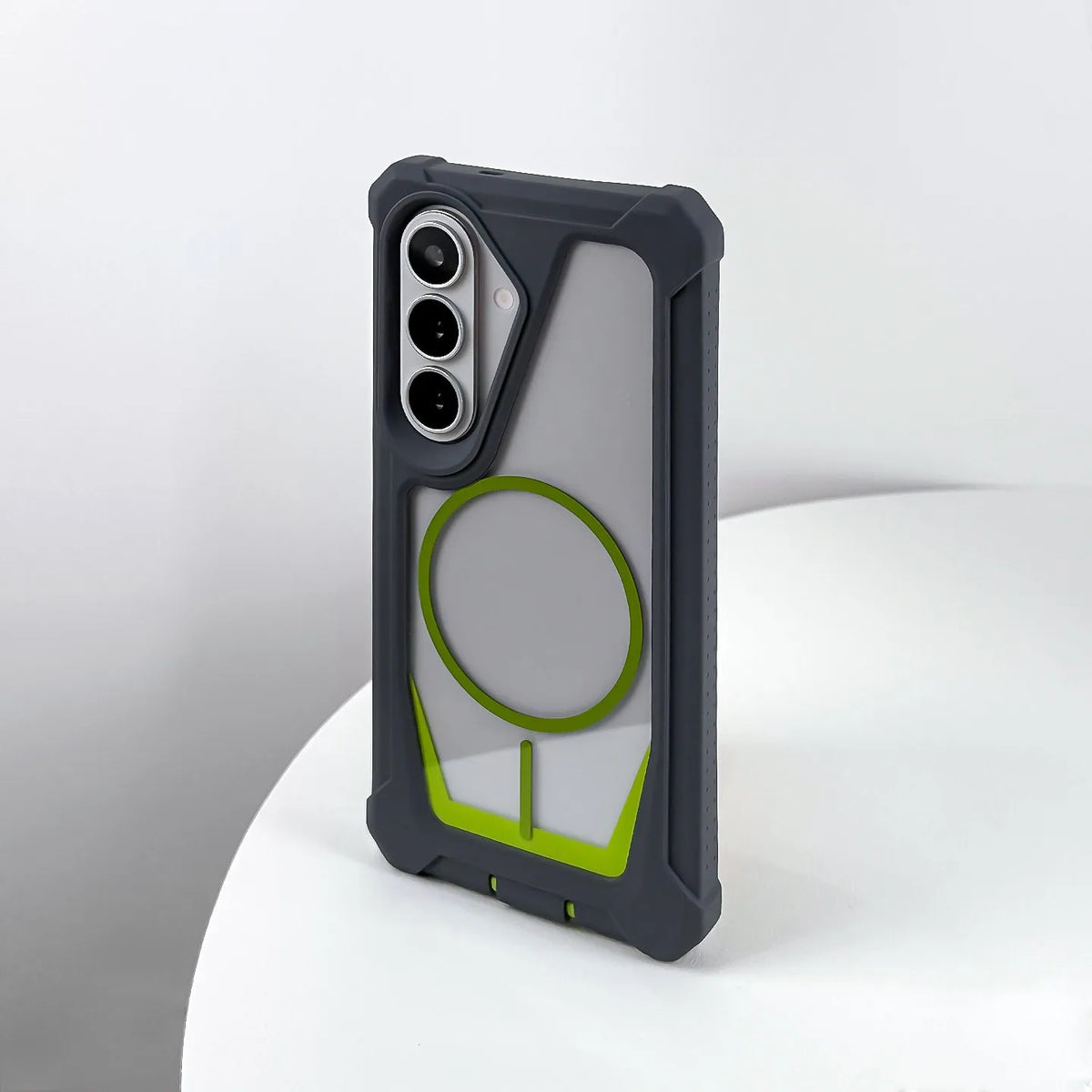 Luxury Four Corner Anti-knock Armor for Magsafe Case For Samsung Galaxy S26 S25 S23 S22 S21 S24 Ultra S26 Plus Transparent Cover