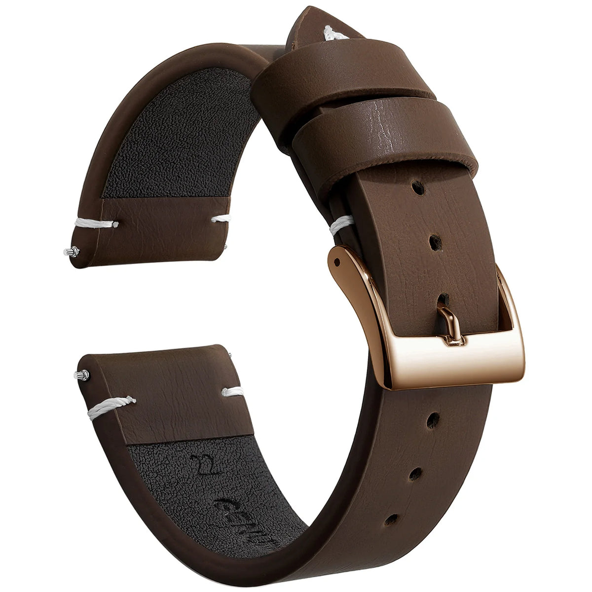 Leather Watch Band Strap Sport Vintage Leather Men Women Watchband Stainless Steel Buckle Watch Accessories 18mm 20mm 22mm