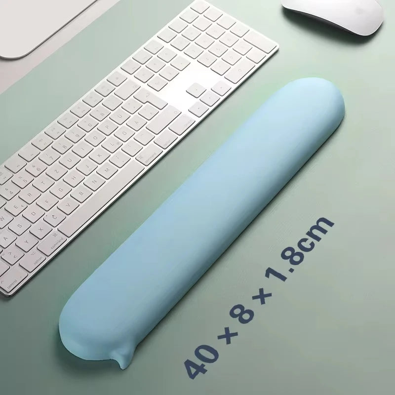 Wrist Protection Rest Pad Ergonomics Silicone Mouse Keyboard Wrist Protector Hand Rest Soft Office Men And Women Hand Pillow