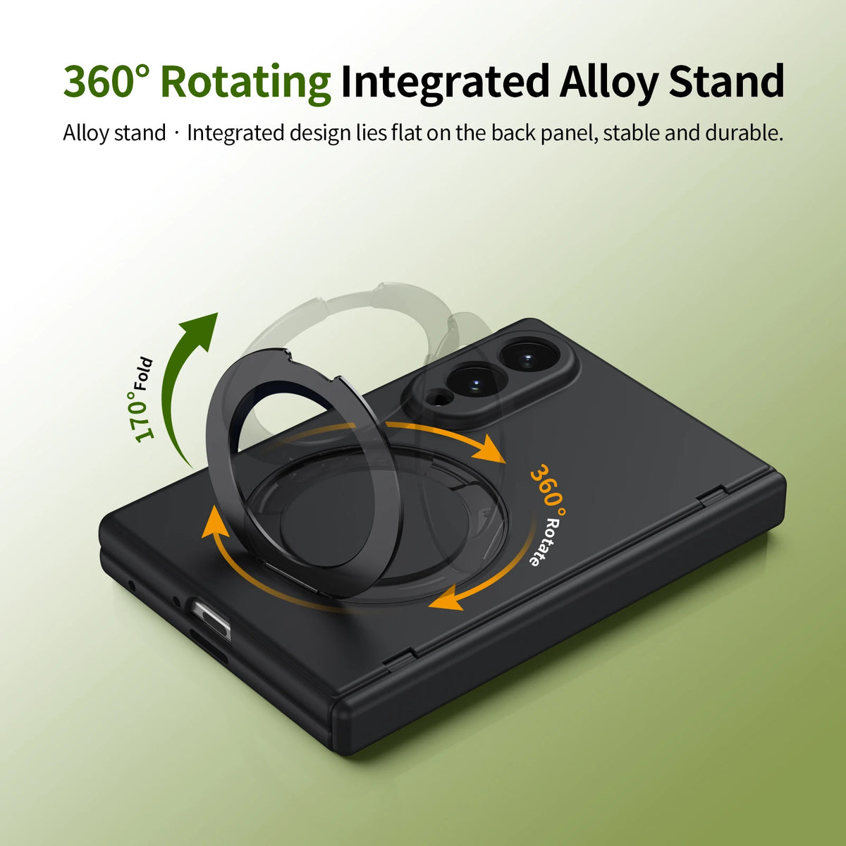 Kickstand Ring Holder Full Body Case for Samsung Galaxy Z Fold 8 5G Fold8 Ultra Fold7 Fold6 Fold5 Fold 7 6 5 Glass Film