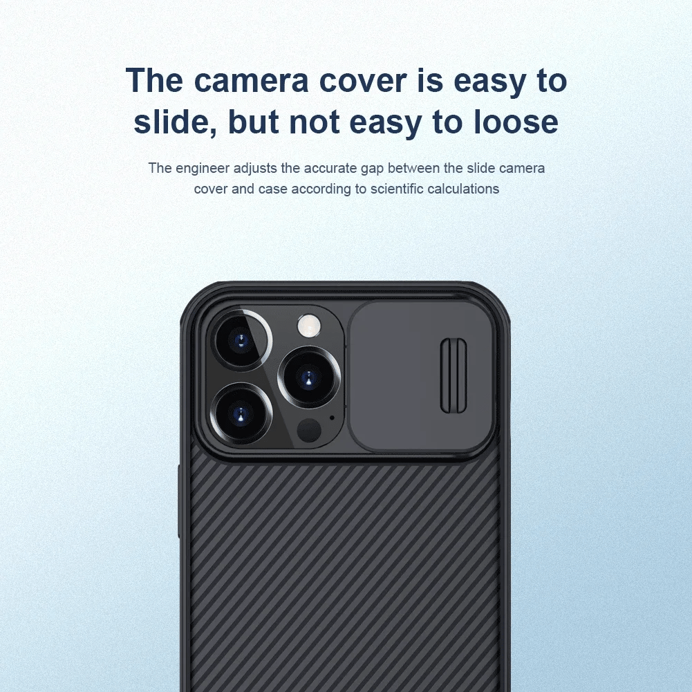 Nillkin For iPhone 17 Pro Max 16 Pro Max 15 Pro 14 Series with Slide Camera Protector phone Cover for iPhone 16 Pro 15 Plus