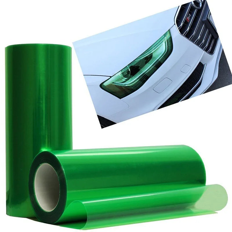 30x60cm PVC Car Headlight Lamp Film Fog Lamp Taillight Sticker Vinyl Film Sticker Auto Lamp Styling Wrap Film Car Accessories
