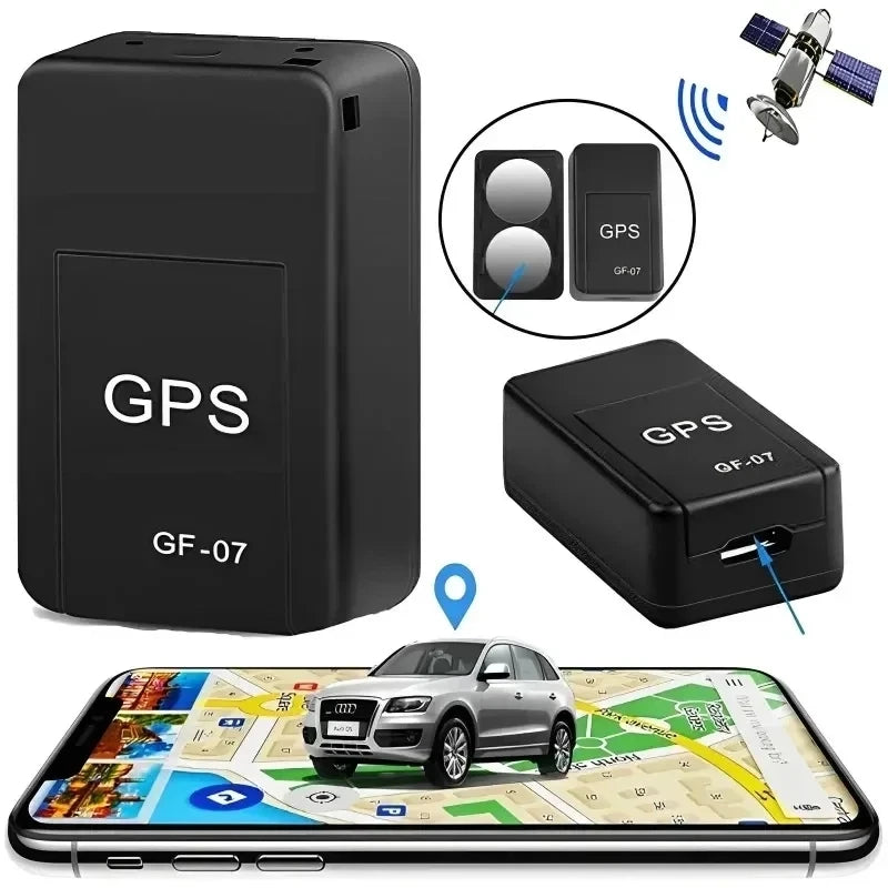 Mini GF 07 GPS Car Tracker Real Time Tracking Anti Theft Anti Lost Locator Strong Magnetic Mount SIM Message Positioner