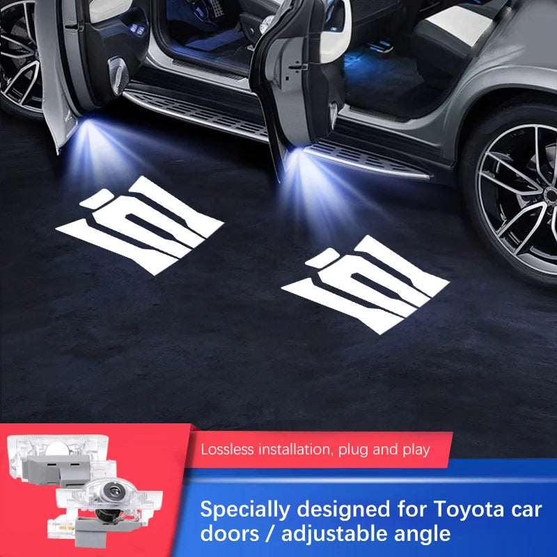 Auto Accessories For Toyota Crown JZS171 JZS171W JZX175 JZX171 GRS180 GRS200 GRS181 GRS182 car led Door Welcome Lights Logo Lamp