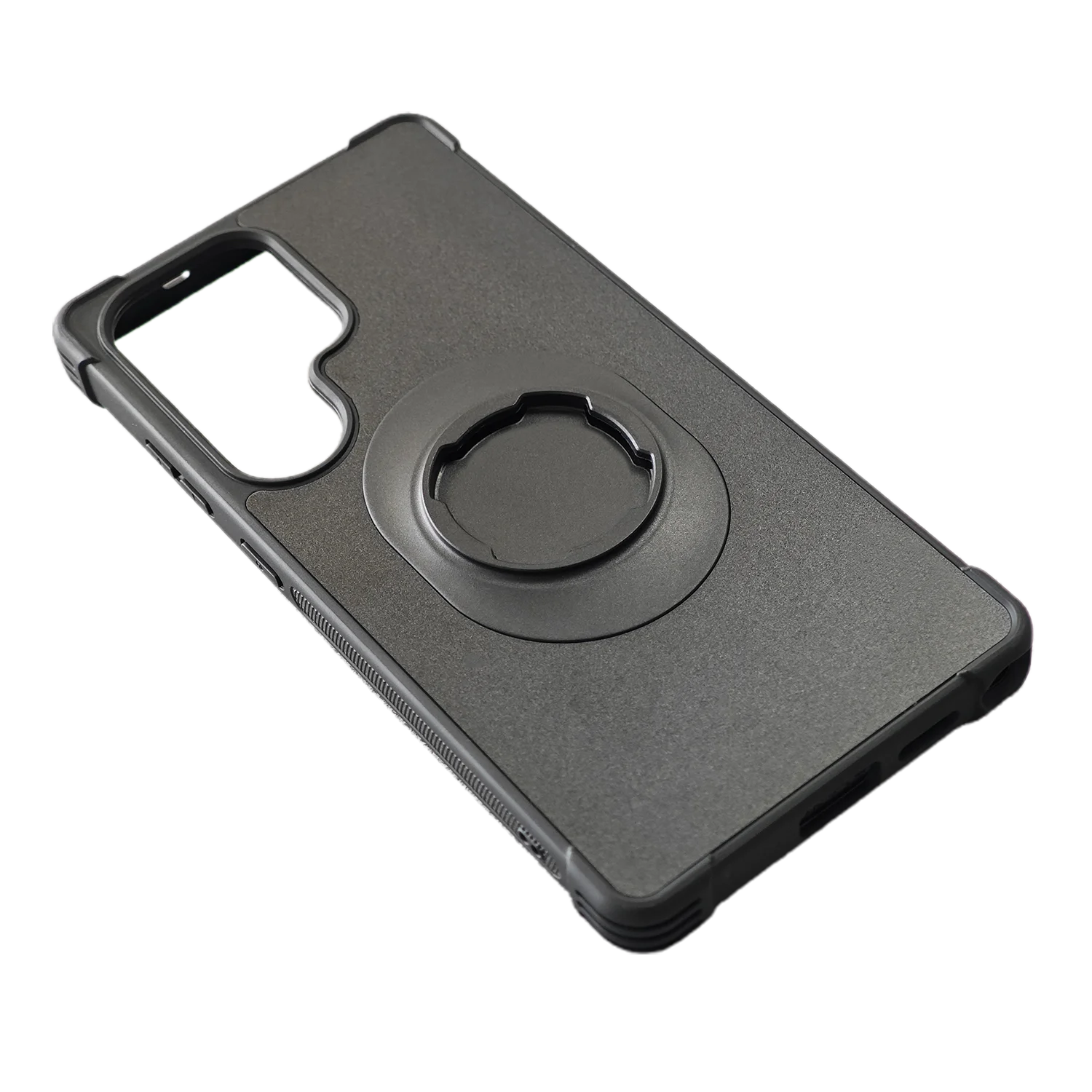 Shockproof Case for Samsung Galaxy S24/S25/S26 U/Plus Ultra fit Quad-style Motorcycle/Bike Holder/Car Mount with Lock-in Design