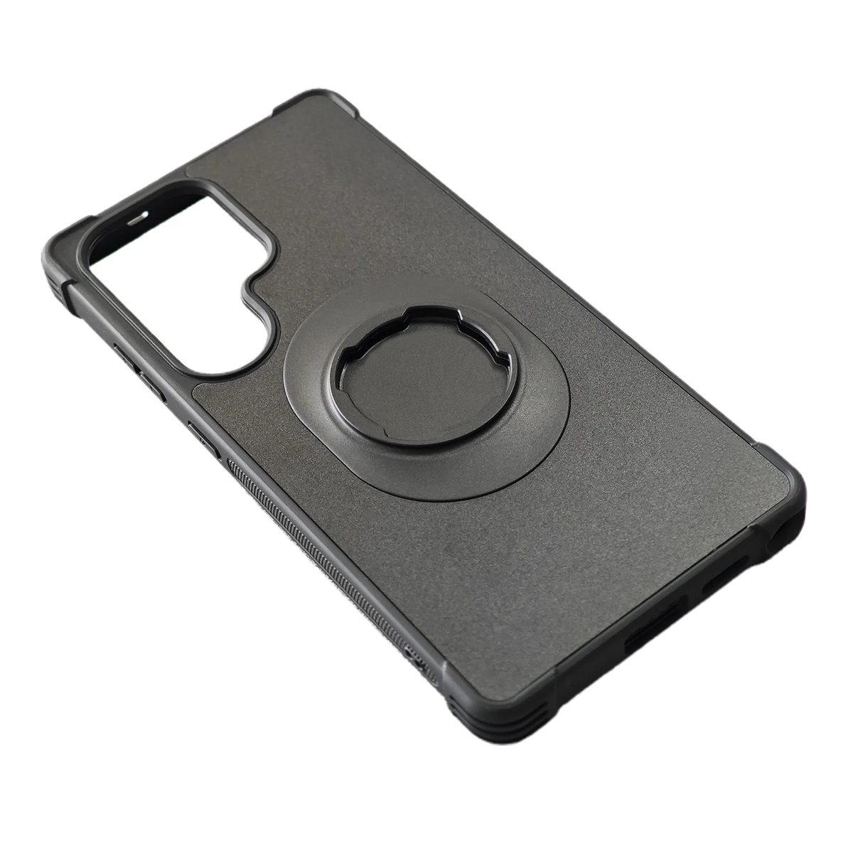 Shockproof Case for Samsung Galaxy S24/S25/S26 U/Plus Ultra fit Quad-style Motorcycle/Bike Holder/Car Mount with Lock-in Design