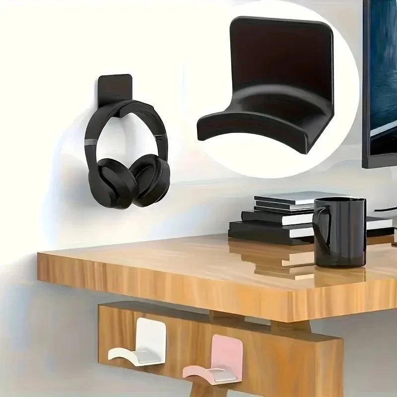 Gaming Headset Holder Universal Headphone Stand Wall Mount Hanger Headset Rack Holder Support