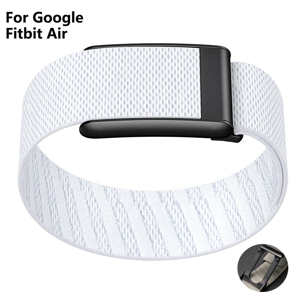 Nylon Loop Strap for Google Fitbit Air Change To Whoop 5.0 Sport Stretchy Watch Bracelet Soft Breathable Wristband for Women Men