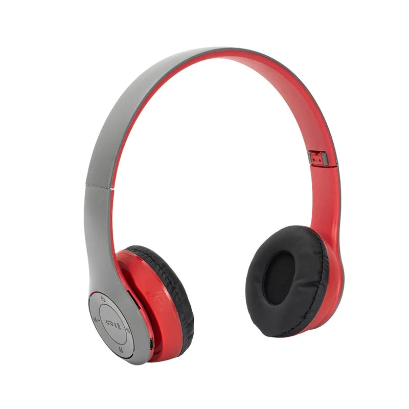 Wireless Bluetooth 5.0 Headphone Over Ear HIFI Stereo Headsets Noise Reduction Sports Gaming Earphone With Mic For Android Phone