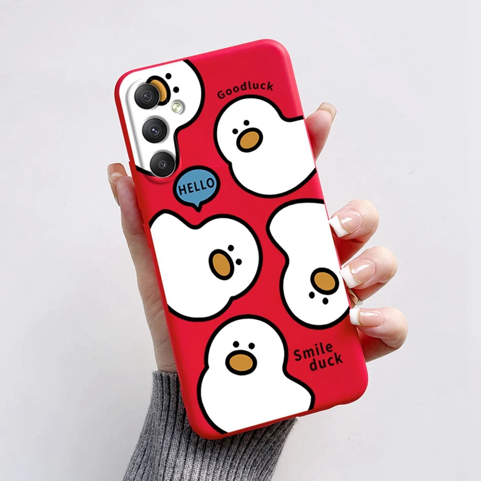 Mobilie Phone Case For Samsung Galaxy Note10 Cute Cartoon Soft Silicone Back Cover For Samsung Galaxy Note 10 Phone Case Bumpers