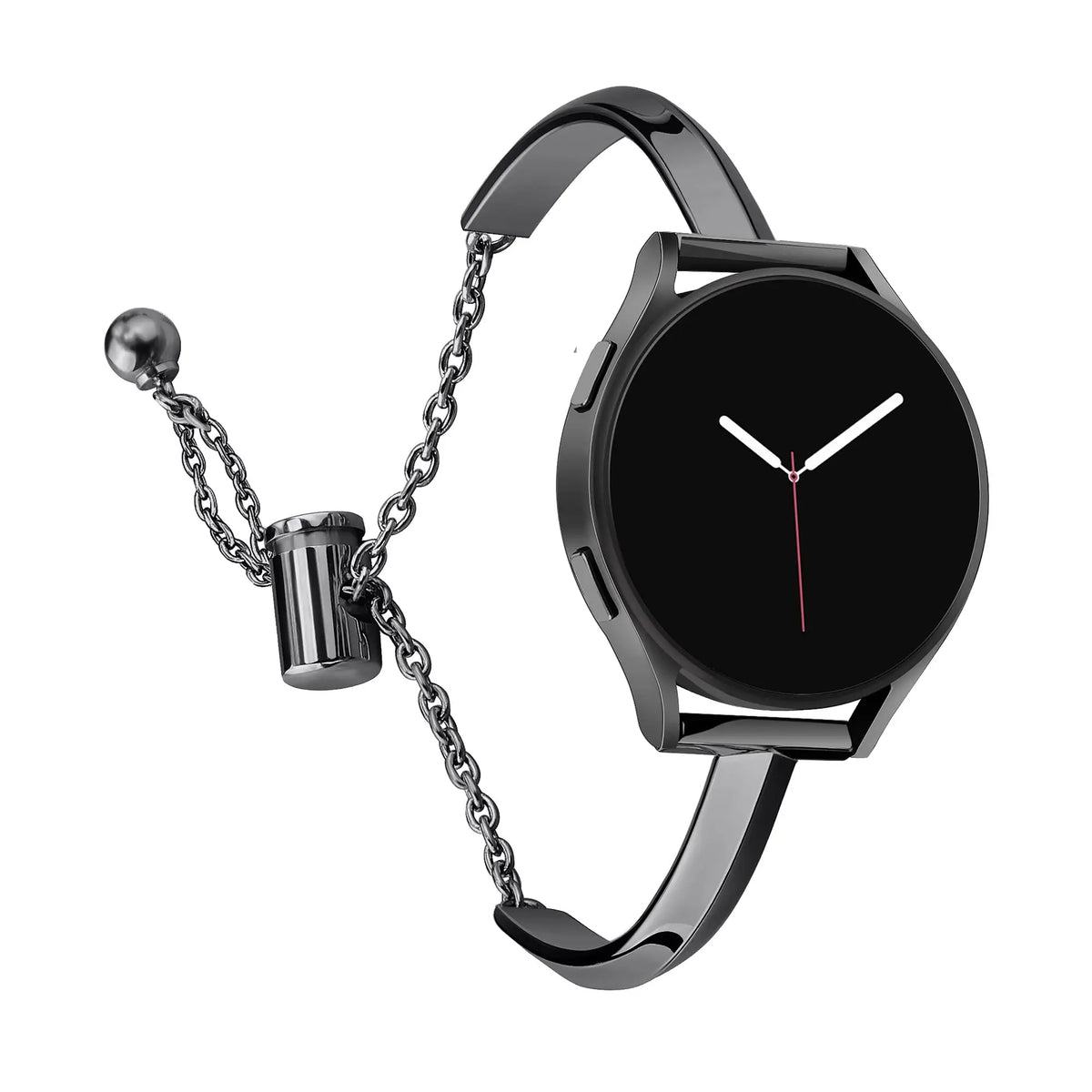 20mm Jewelry Strap for Samsung Galaxy Watch 4/5 Active 2 Gear Sport Metal Chain Woman Correa for Huawei Watch 2 Amazfit Bip Gts2