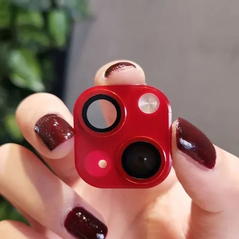 Seconds Change Fake Camera Lens For iPhone XR to 13 13mini Back Film Phone Alloy Sticker Protector Cover with Retail Box