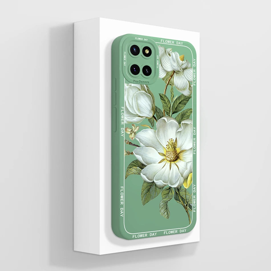 For Samsung Galaxy Note 10 Lite Case Butterfly Back Covers For Samsung Note10 Lite 10Lite Soft Liquid Silicone Phone Housing