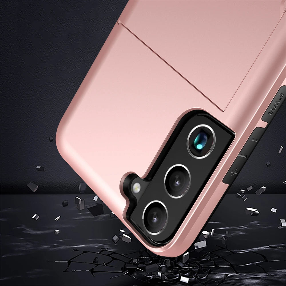 Wallet Cover For Samsung Galaxy S22 S20 S21 FE S10 Plus Case With Card Holder Shell For Galaxy S10e S22+ S21+ S22 Ultra 5G Funda