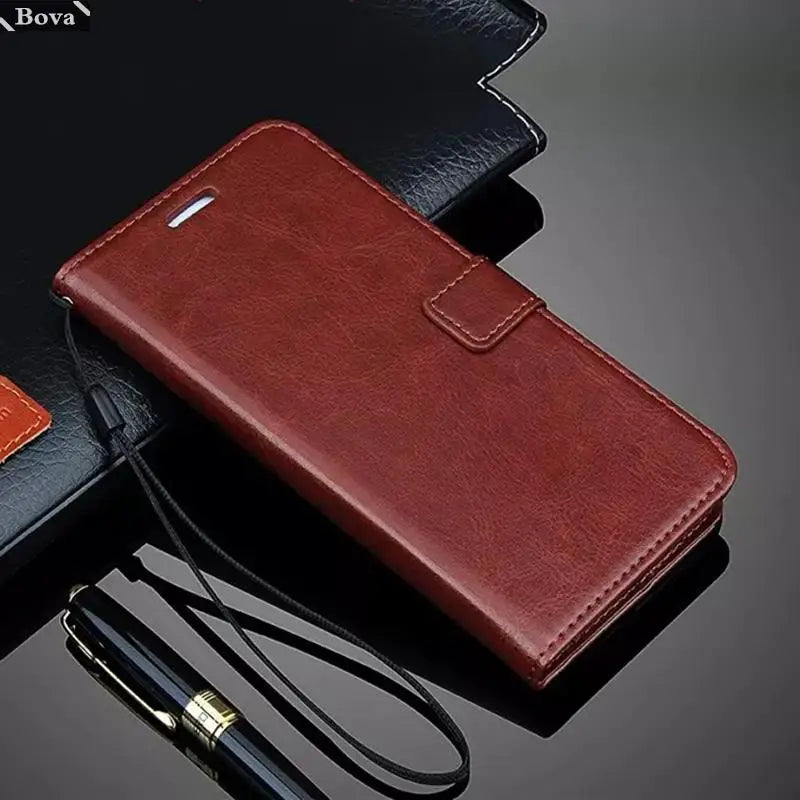 Card Holder Leather Case for Samsung Galaxy S10 + S 10 5G S10e Flip Cover Retro Wallet Pu Leather Fitted Case S10 Fundas Coque