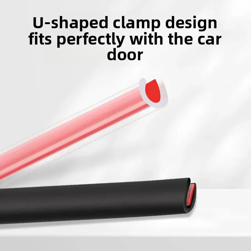 3M Car Door Edge Sealing Strip Transparent PVC Scratch Protector Strip Anti-collision Stickers Door Anti-scratch Car Accessories