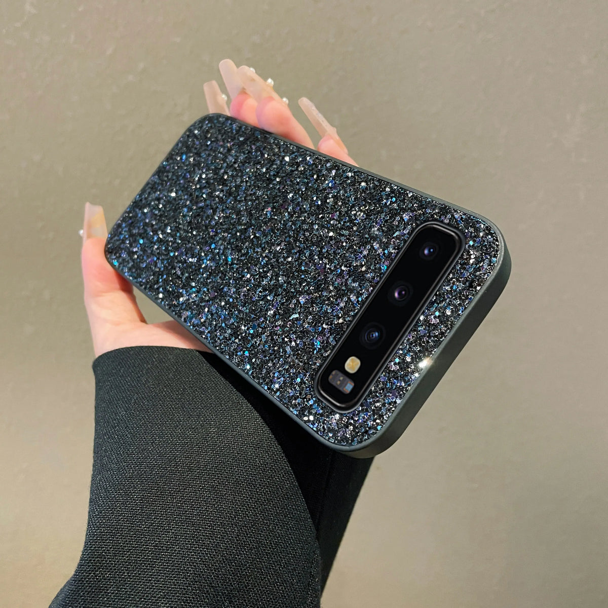 Luxurious shiny diamond rhinestone Glitter For Samsung Galaxy S10 4G 5G Plus Lite Back Cover