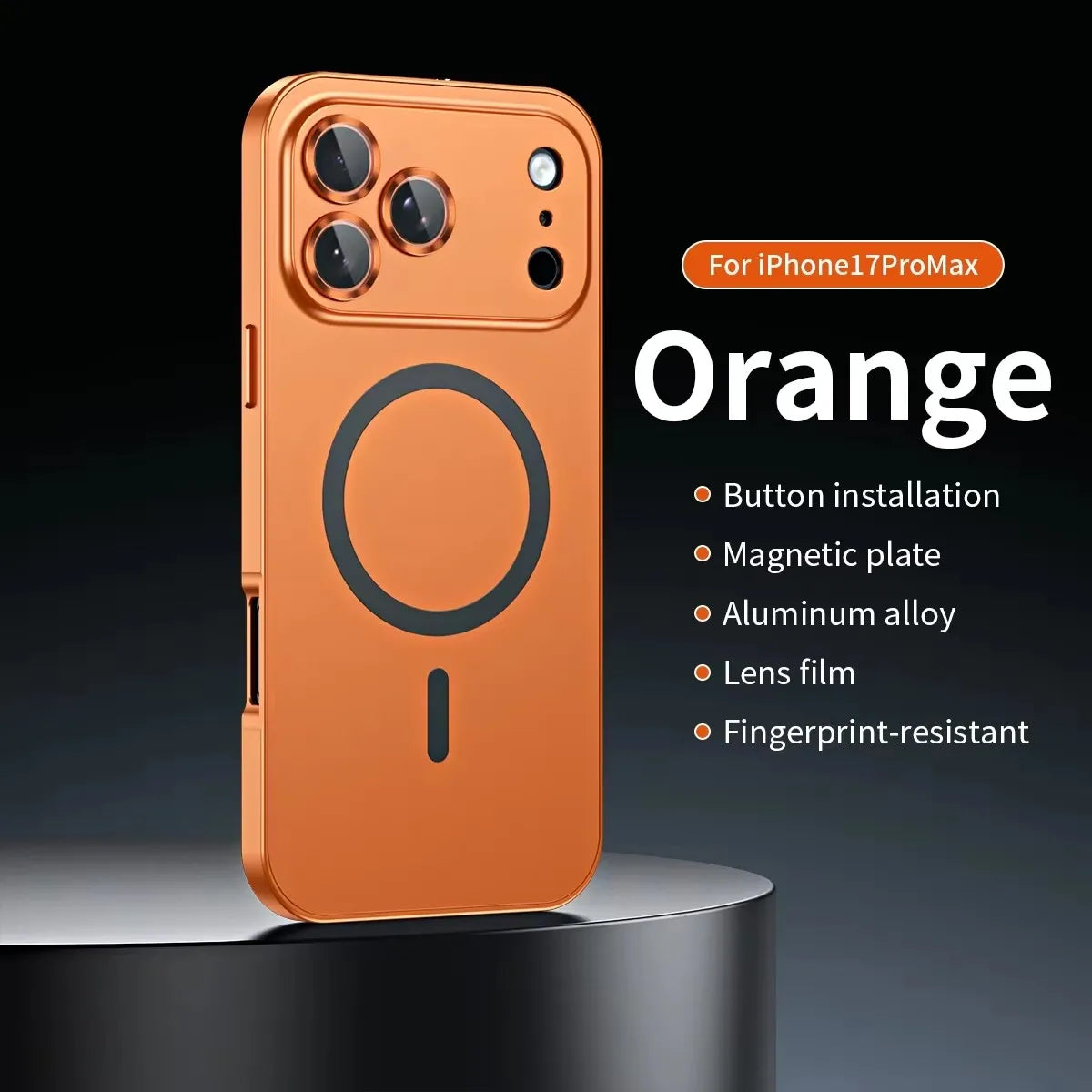 Luxurious Aluminium Magnetic Phone Case For iPhone 12 13 14 15 16 17 18 Pro Max Plus Air Lens Glass Protective Metal Phone Cover