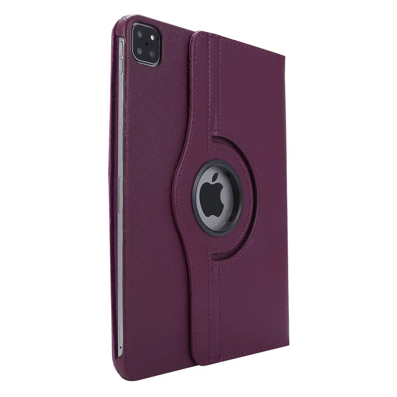 360 Rotation For iPad Case Air Pro 2024 MINI 3 4 5 6 7 8 9 10 Generation 10.9 10.2 11 12.9 13 inch Leather Stand Tablet Cover
