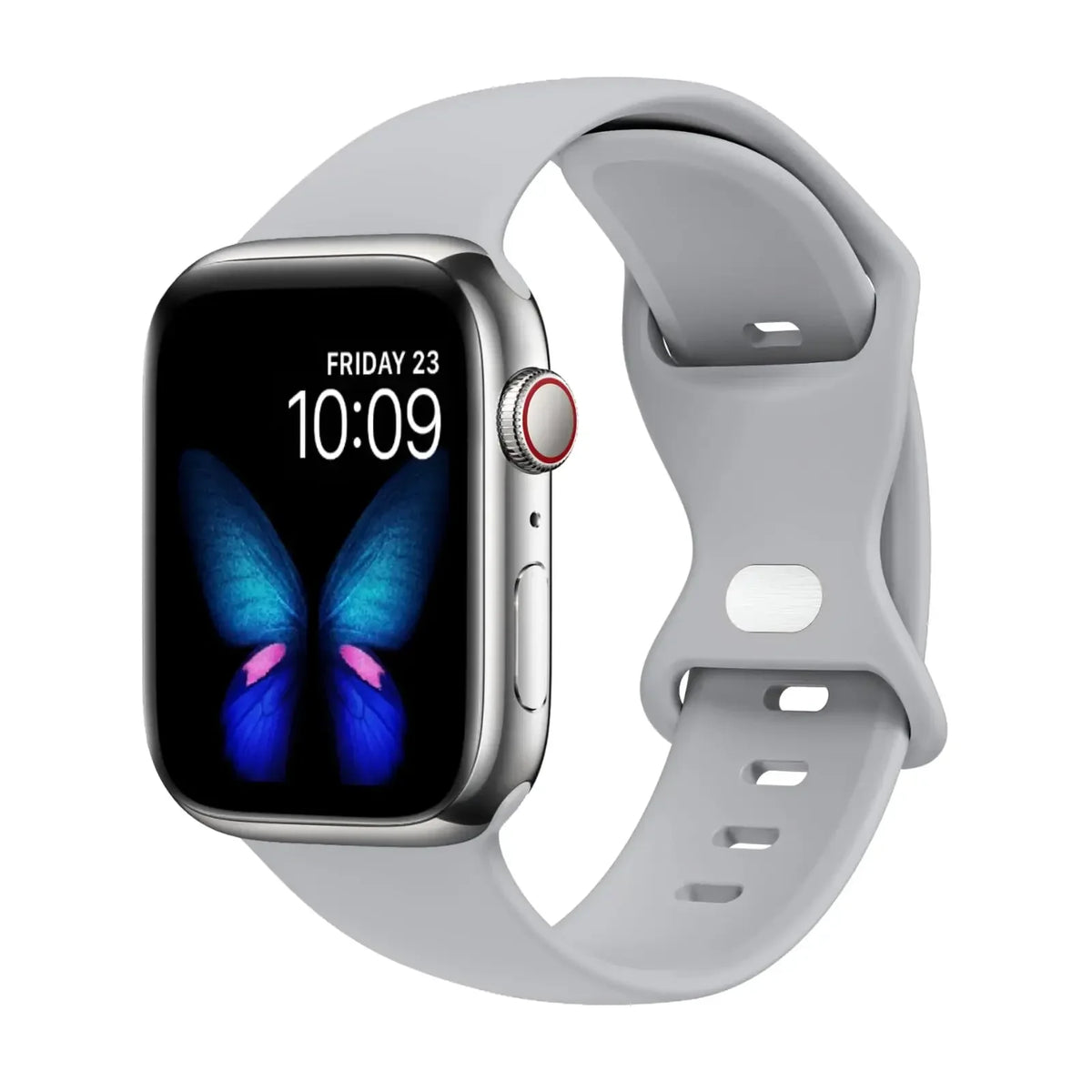 Sport Bands for Apple Watch Strap Ultra SE Series 10 4 3 46mm/38mm/40mm/45mm 49mm 41mm/42mm/44mm Silicone iWatch Band 9 8 7 6 5