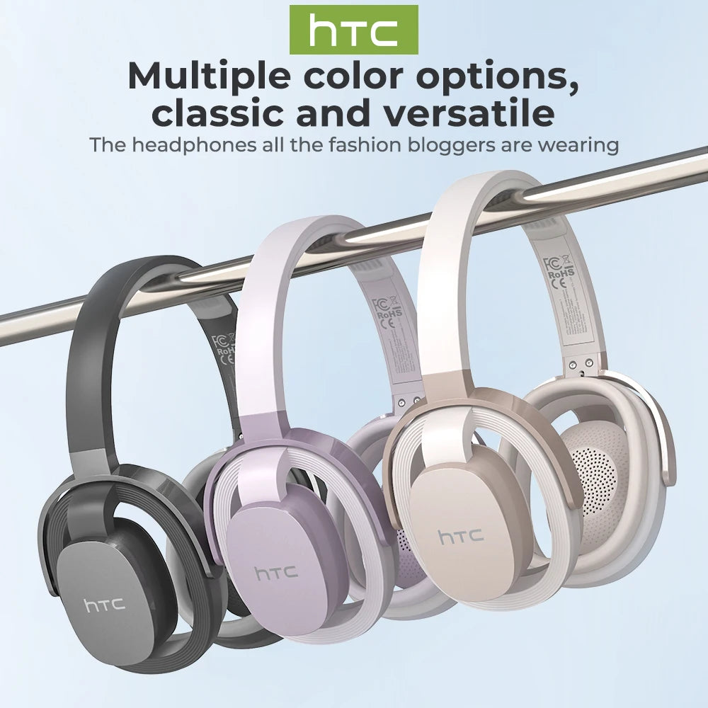 HTC HP07 Over-ear Headphones 134 Languages Translation Earphones Face-to-Face Translation Earphones Ultra-long Life Battery