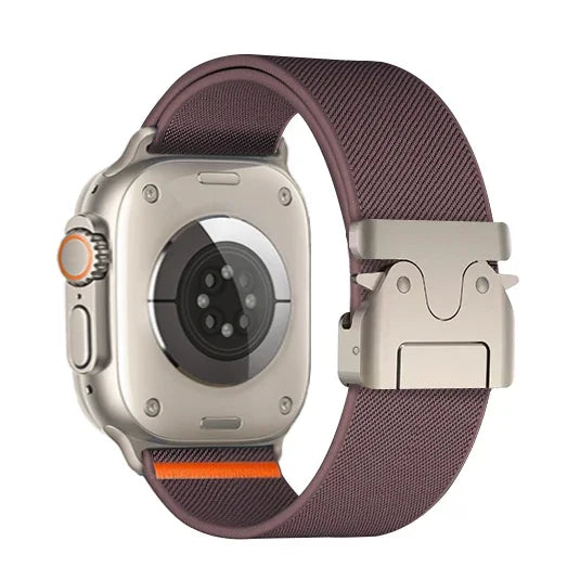 Nylon Strap for Apple Watch Ultra 2 Band 49mm 10 9 8 7 45mm 41mm 44mm 46mm 42mm Braided Elastic Bracelet for IWatch Series 6 SE