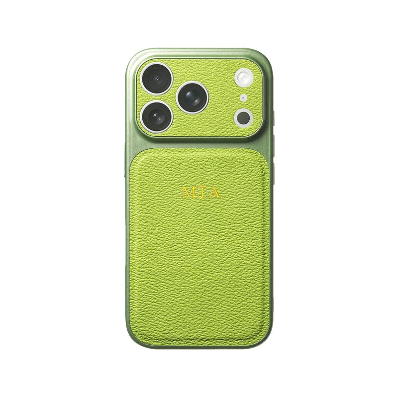 Personalise Gold Silver Initials Letter Leather Case For Iphone 15 14 13 17 pro max 14 16 Plus 17air Luxury Lens Protextion Case
