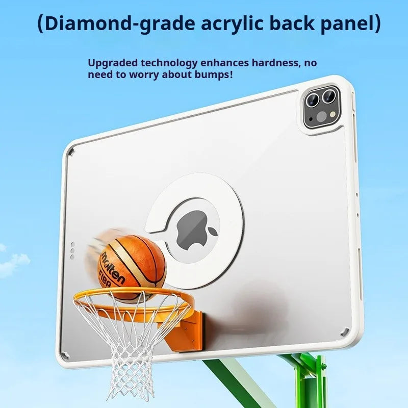 RBP Case IPad10/11th Air 11 4/5 10.9 Pro 11 12.9 13 Detachable Rotate 360°, iPad 10.2 7/8/9th Gen Mini 6 Y-Shaped Folding Cover
