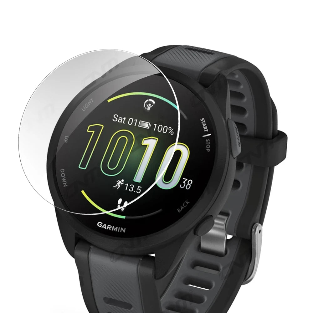 9H Premium Tempered Glass for Garmin Forerunner 165 Music Smart Watch Clear HD Screen Protector for Garmin 165 Protective Film