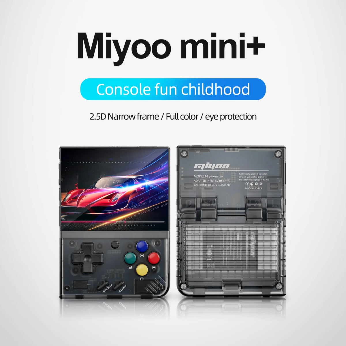 MIYOO Mini Plus Retro Pocket Emulator 3.5" OCA IPS Screen Handheld Console 3000mAh Multi Emulator Video Player for Miyoo35