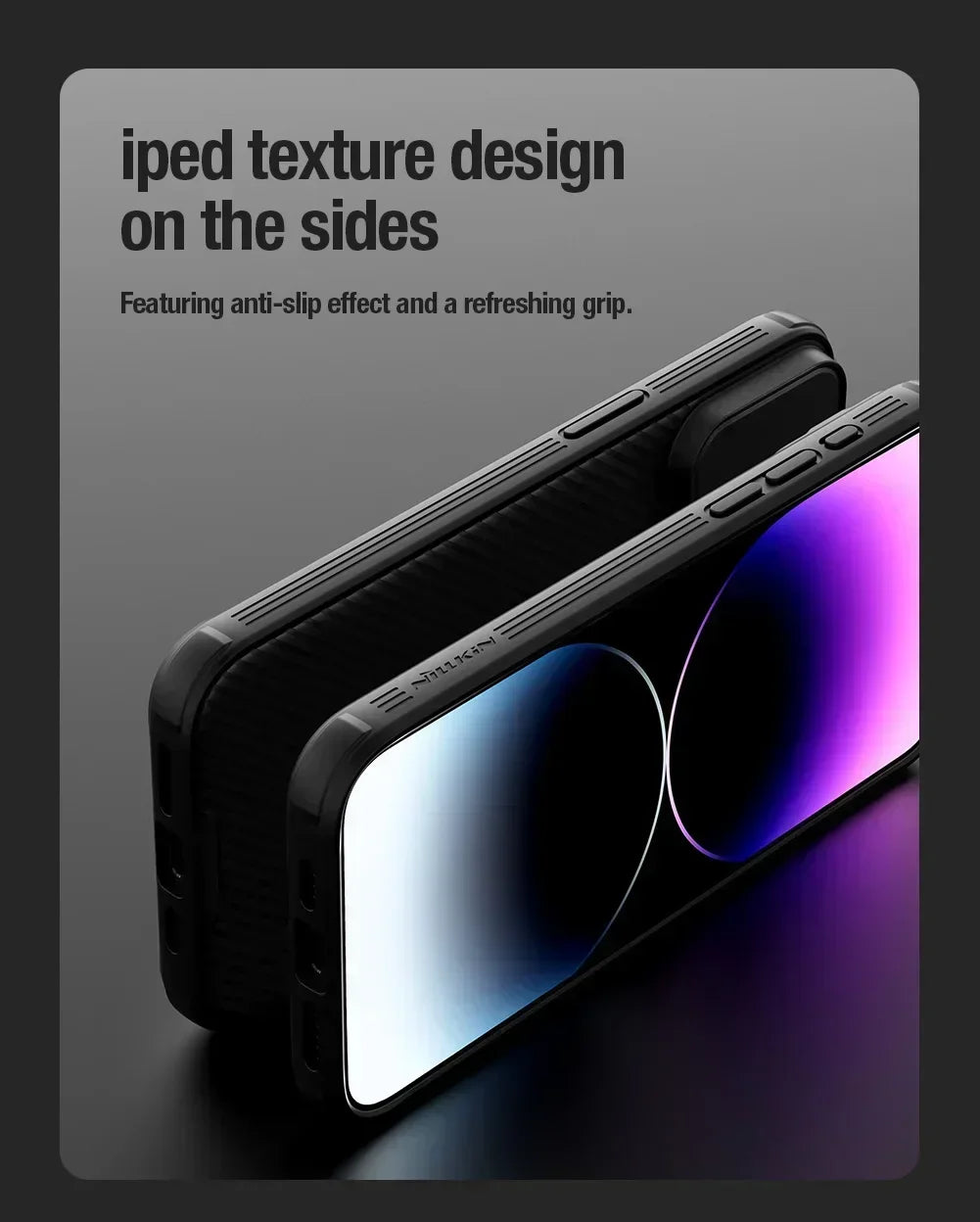 Nillkin For iPhone 17 Pro Max 16 Pro Max 15 Pro 14 Series with Slide Camera Protector phone Cover for iPhone 16 Pro 15 Plus