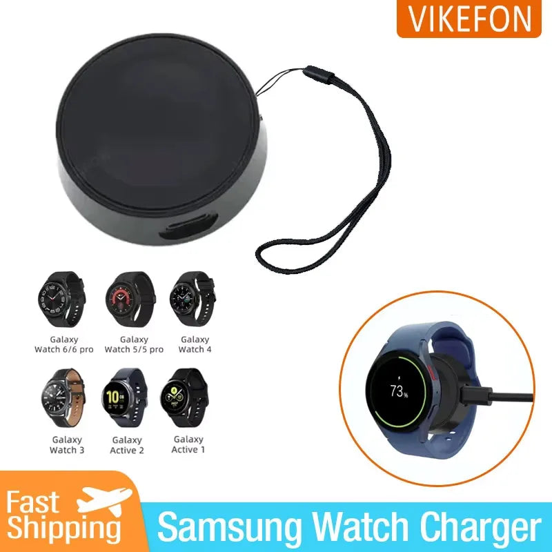 Fit For Galaxy Watch 8/8 Classic/7/Ultra/6/6 Classic/5/5 Pro/4/4 Classic/3/Active 2 USB-C Magnetic Charging Dock Accessories