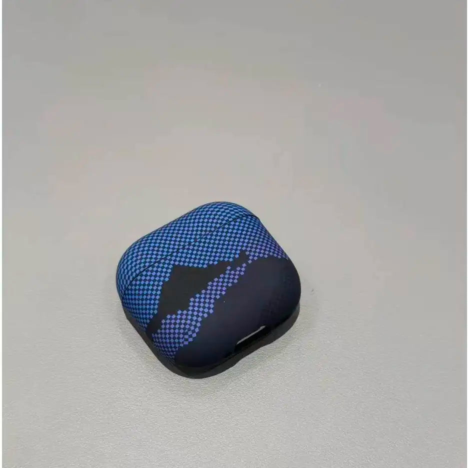 Carbon Fibre Pattern Earphone Case Cover for AirPods 1 2 3 4 Pro 2 Pro 3 Wireless Bluetooth Headset Protective Cover