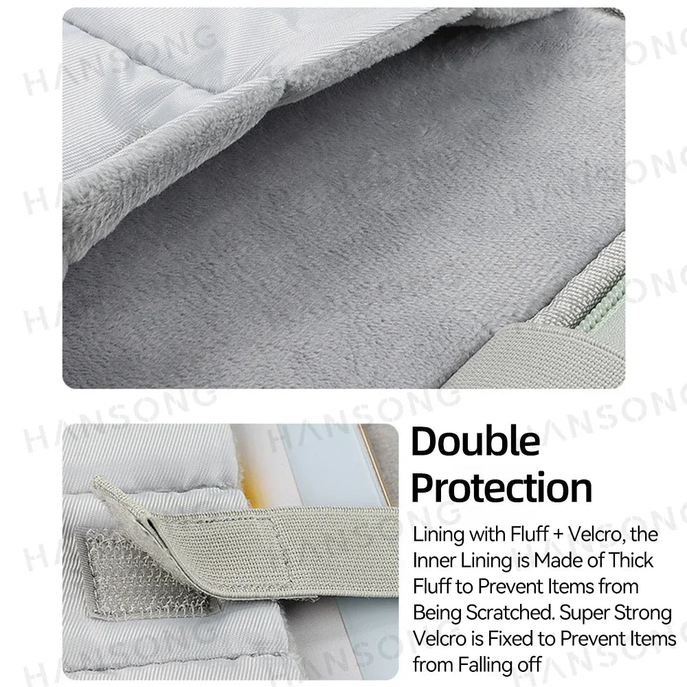 Tablet Bag for iPad 11-13 In Tablet Carrying Case for 2025 New iPad Air 11/13 Pro 11/13 for iPad 9/8/7th for Xiaomi Samsung Tab