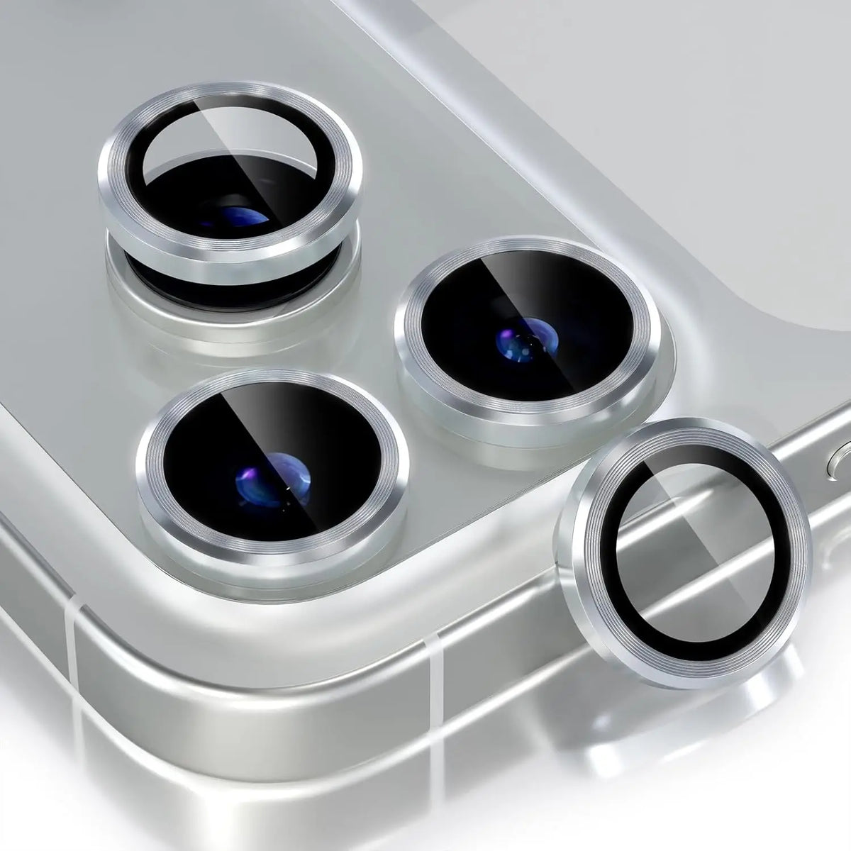 Bling Glitter Diamond Metal Frame Camera Protector For IPhone 17 Pro Max Air 17Pro Alloy Lens Tempered Glass Film Ring Cover Cap