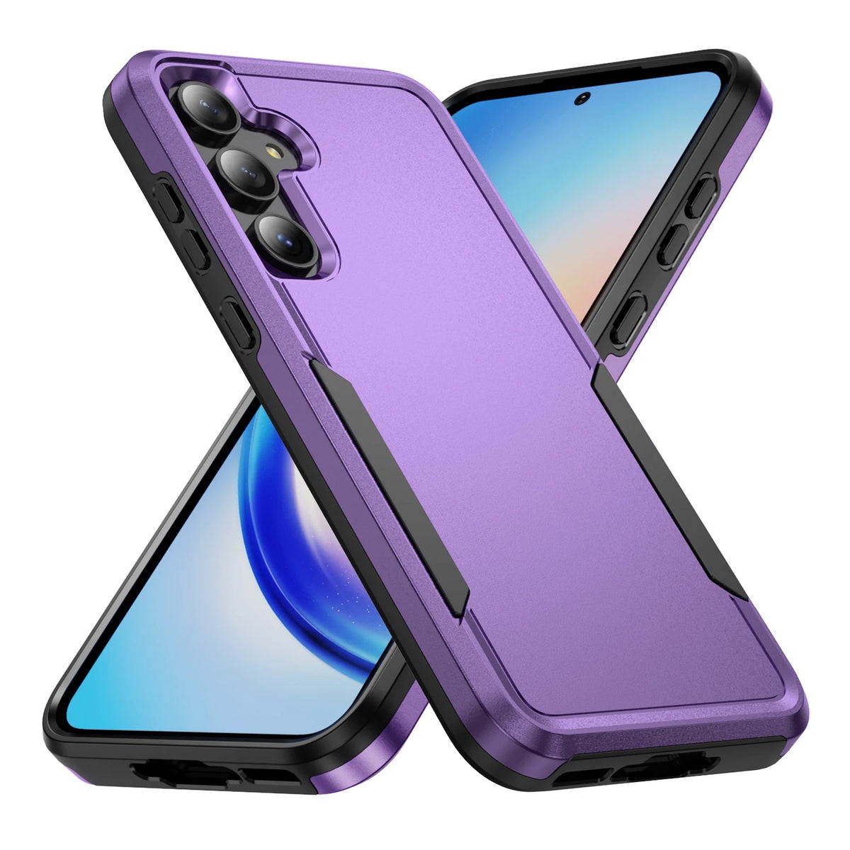 Military Grade Cases for Samsung Galaxy S25 FE S22 S23 S26 Plus S24 FE Ultra Edge A57 A17 A54 A16 5G A56 A55 A15 Armor Case