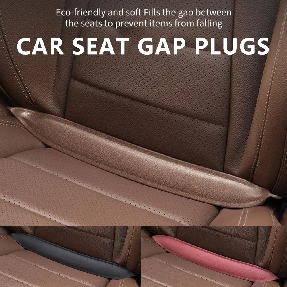 EVA Car Seat Crevice Filling Strip Universal Seat Blocker Prevent Dropping Car Accessories Plug-In Car Seat Gap Filler Elastic