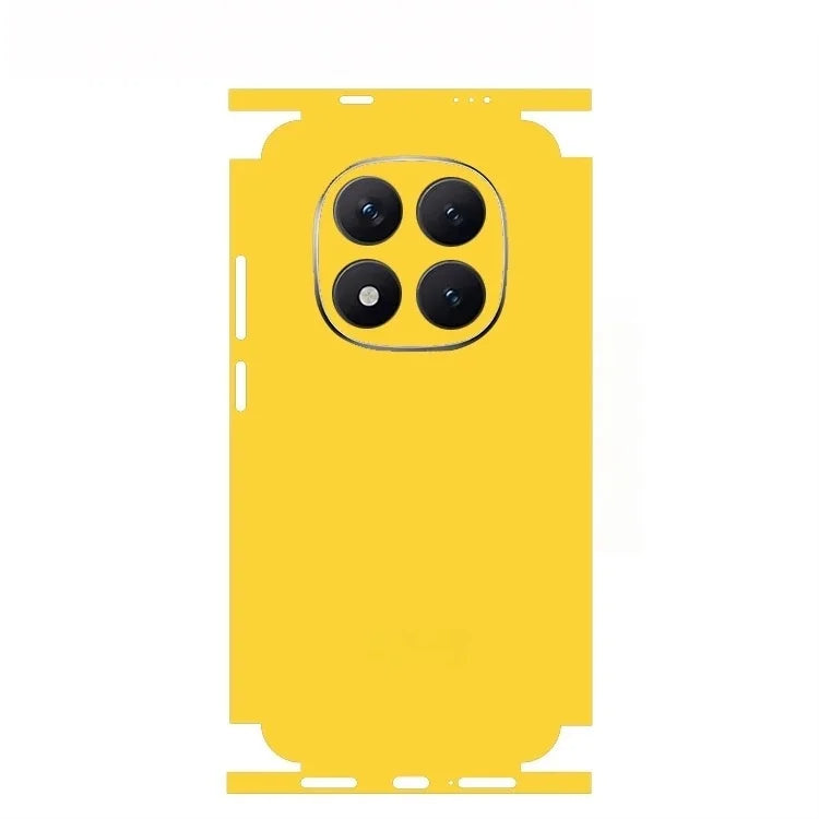 Plain Color Pattern Matte Film Skin Phone Back+Sides Sticker For XIAOMI Redmi Note 15 14 13 Pro Full CoverWrap