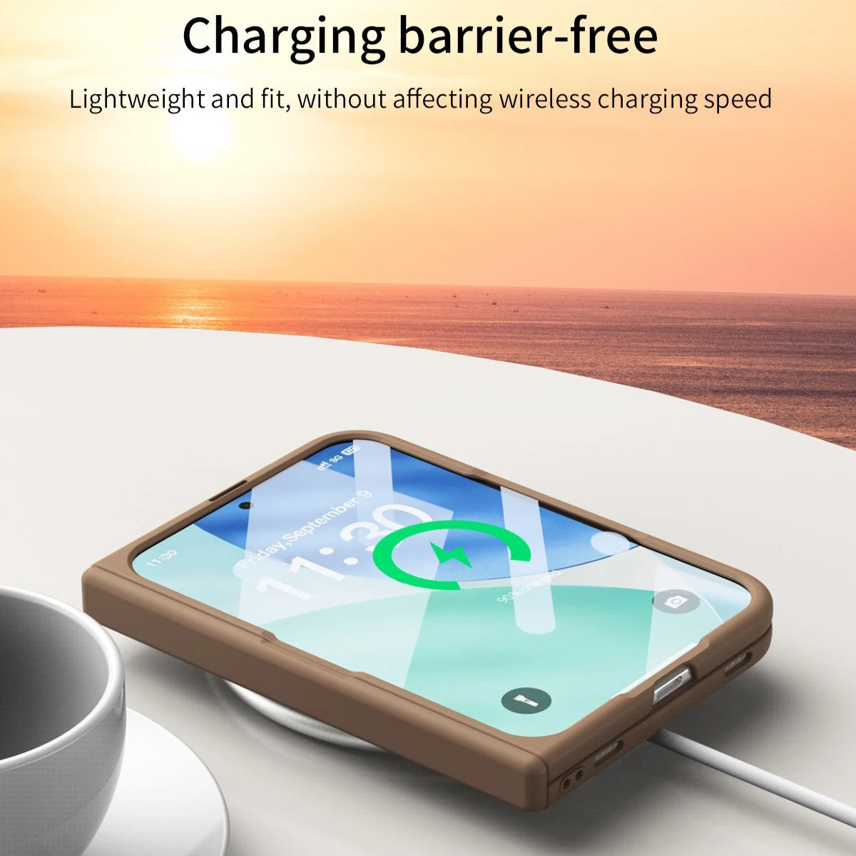 Full Cover For Magsafe Case Hinge Protection For iPhone Duo 2026 Magnetic Free Folding Phone Shell With Front Screen Protector