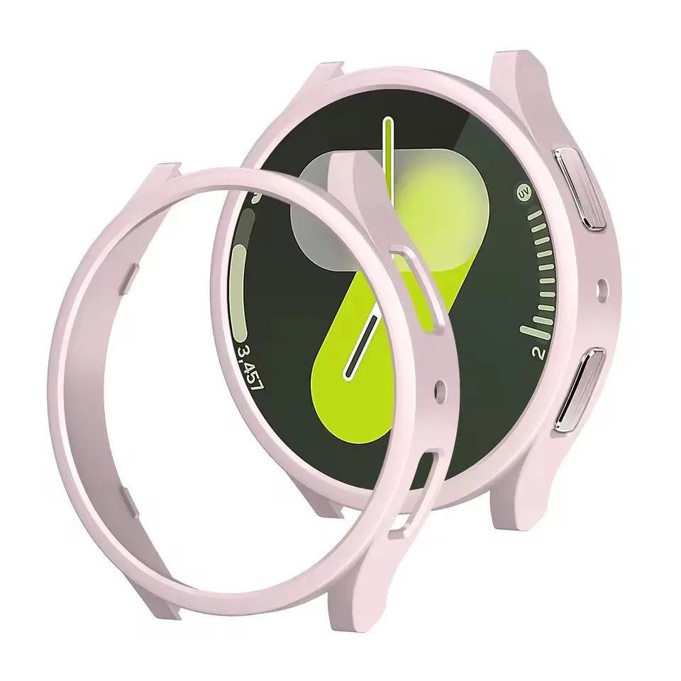 PC Cover for Samsung Galaxy Watch 7 Case 40mm 44mm Accessories Frame Protective Hard Bumper Shell Galaxy Watch7 smart watch cove